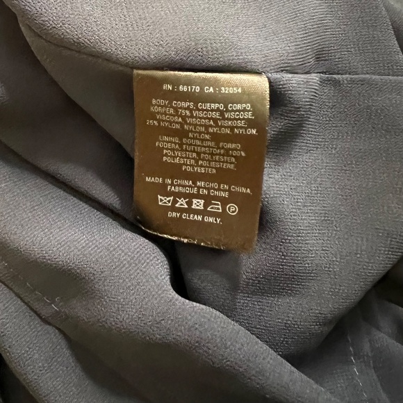 EUC Floreat {Anthro} Crushed Dark Blue Velvet Mini Shift Dress + Pockets | Small - Picture 9 of 13